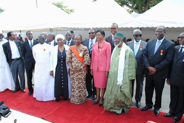 Décorations de la Fête nationale / Cérémonie du 17 Août  2012 : l’allocution de la Grande chancelière, Mme Henriette Dagri-Diabaté